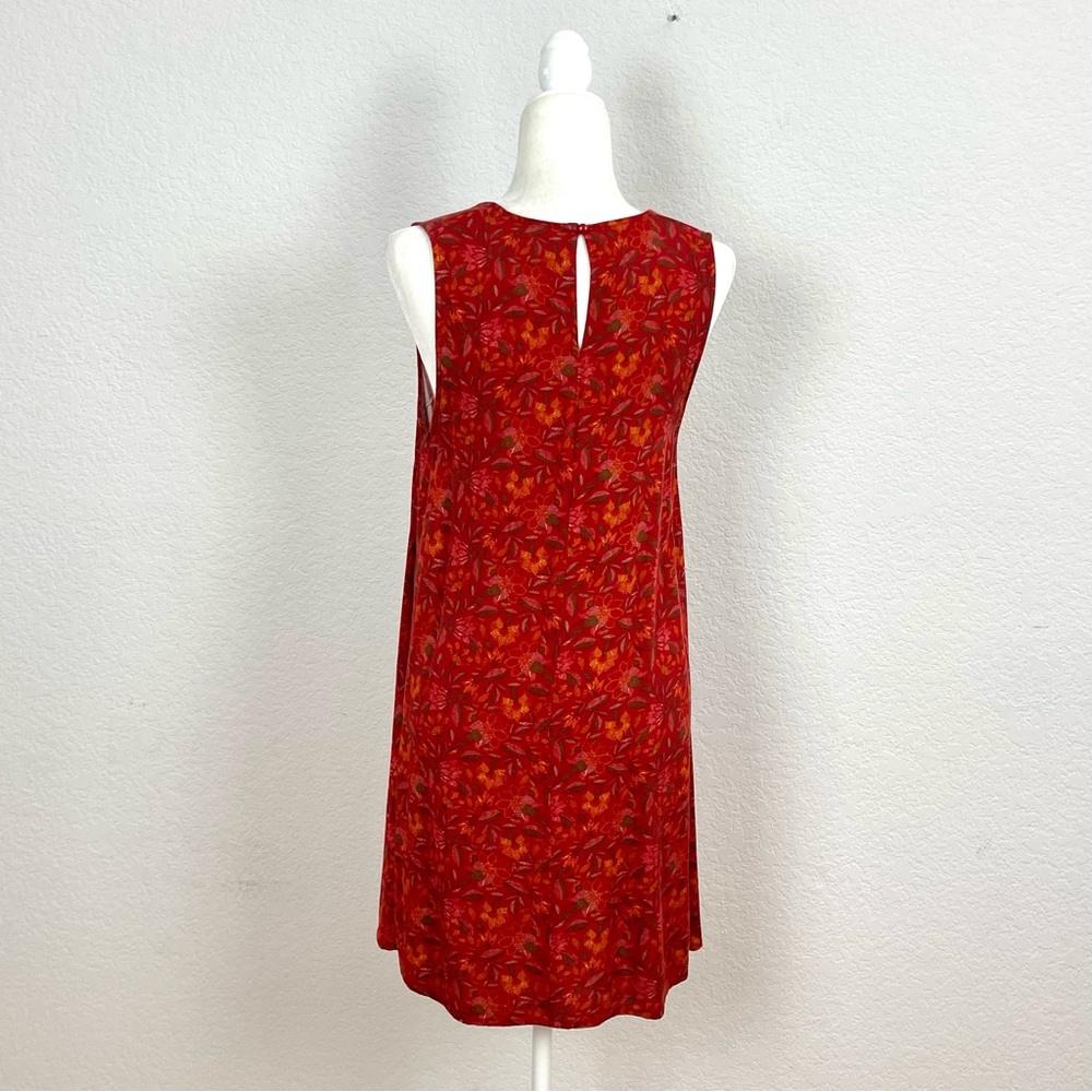 Urban Outfitters Floral V-neck Tunic Mini Dress Size M - Picture 4 of 8